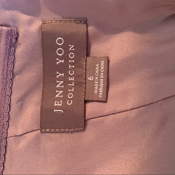 Lilac Jenny Yoo Annabelle Bridesmaid Dress Sz 6 - Picture 5 of 6